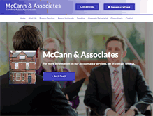 Tablet Screenshot of mccannandassociates.com